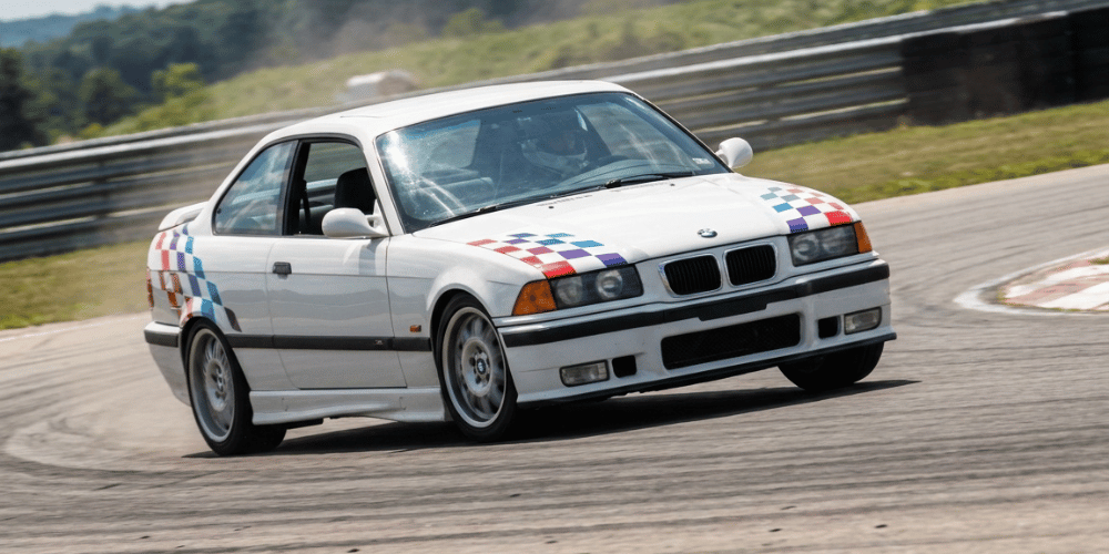 BMW E36 Lightweight on track