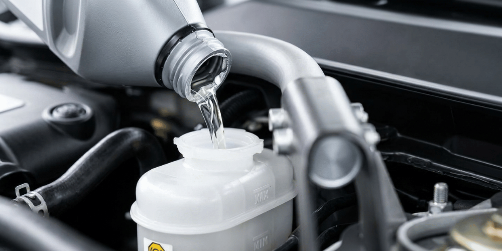 European vehicle brake fluid and hydraulic brake system service
