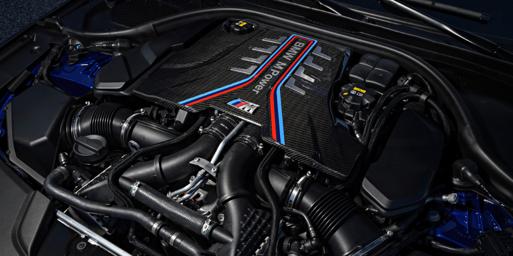 BMW Twin Turbo V8 Engine