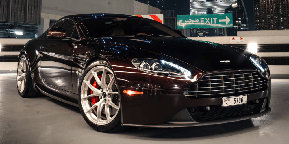 Apex wheels on Aston Martin