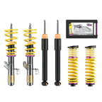 KW V1 Coilover Kit for 2014–2020 BMW 328d xDrive / BMW 328i GT xDrive / BMW 328i xDrive + More, part 102200AC, image 1