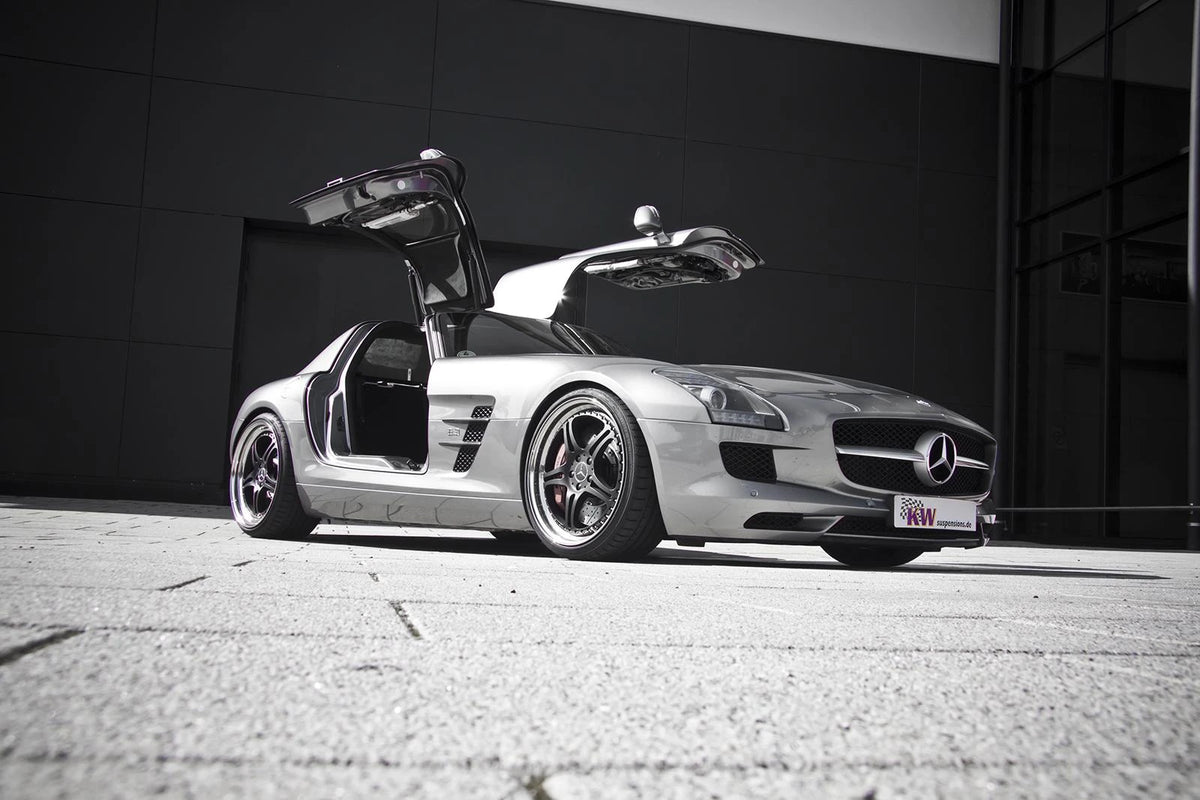 KW DDC ECU Coilover Kit with HLS4 for 2011–2012 Mercedes-Benz SLS AMG, part 39025006, image 2