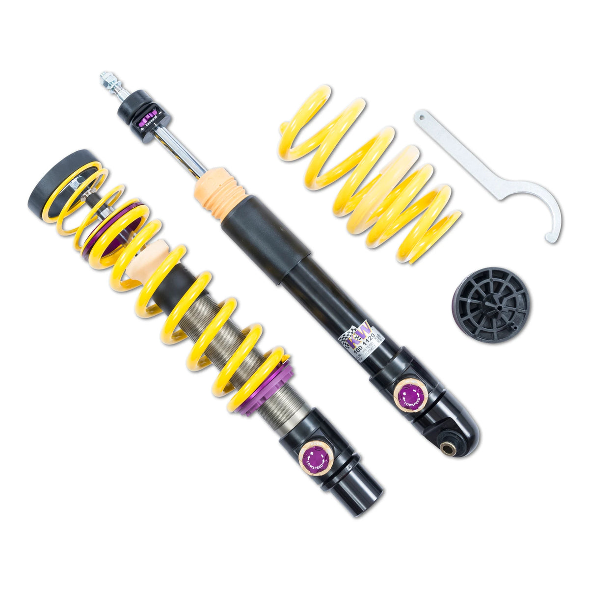 KW V4 Coilover Kit for 2018–2021 Audi RS5 / Audi RS5 Sportback, part 3A7100BS, image 2