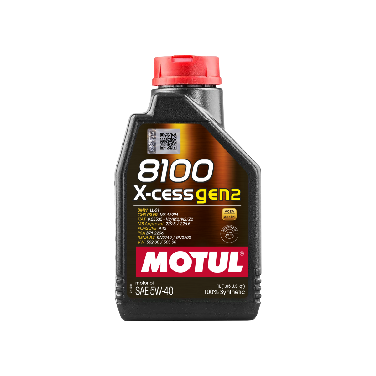 Motul 8100 X-CESS GEN2 5W-40 – primary product view