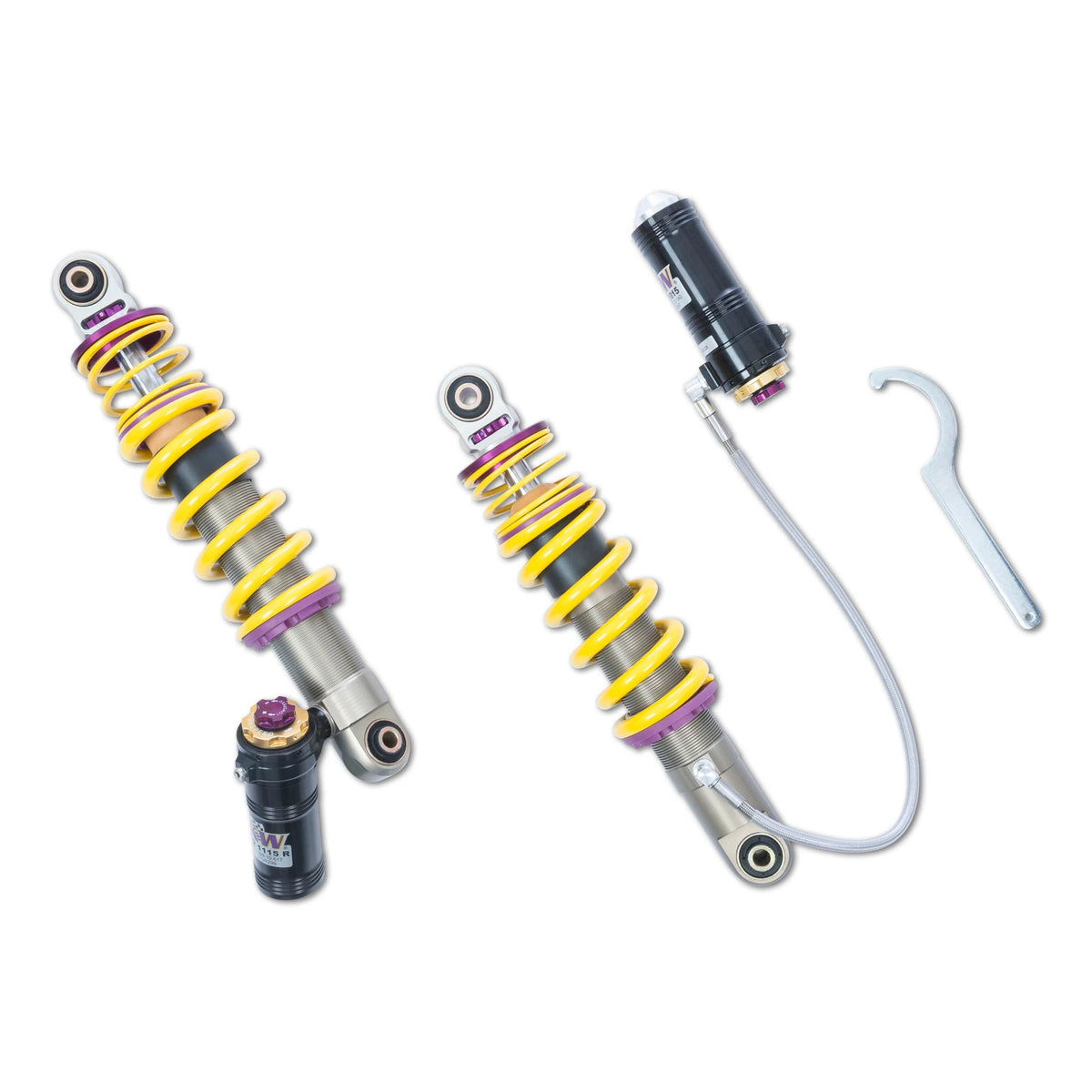 KW V4 Coilover Kit Bundle for 2008–2012, 2014–2015 Audi R8, part 3A711005, image 2