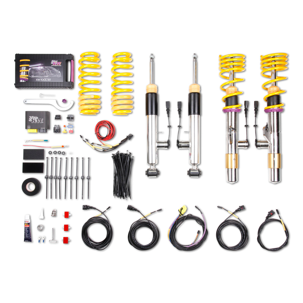 KW DDC ECU Coilover Kit for 2012–2020 BMW 328i / BMW 335i / BMW 320i + More, part 39020013, image 1