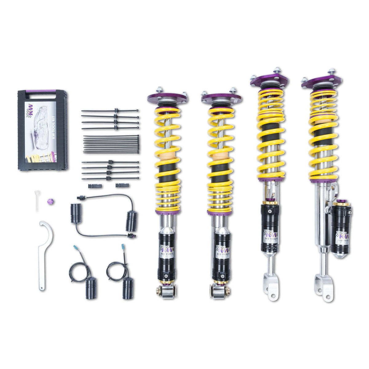 KW V4 Coilover Kit Bundle for 2013–2019 BMW M5 / BMW M6 Gran Coupe, part 3A720098, image 1