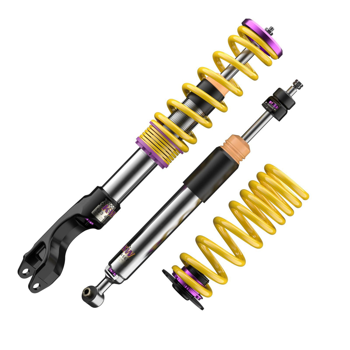 KW V3 Coilover Kit for 2017–2022 Mercedes-Benz C300, part 35225093, image 2