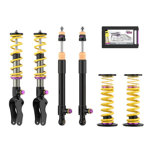 KW V4 Coilover Kit Bundle for 2021–2026 Porsche Taycan, part 3A771095, image 1
