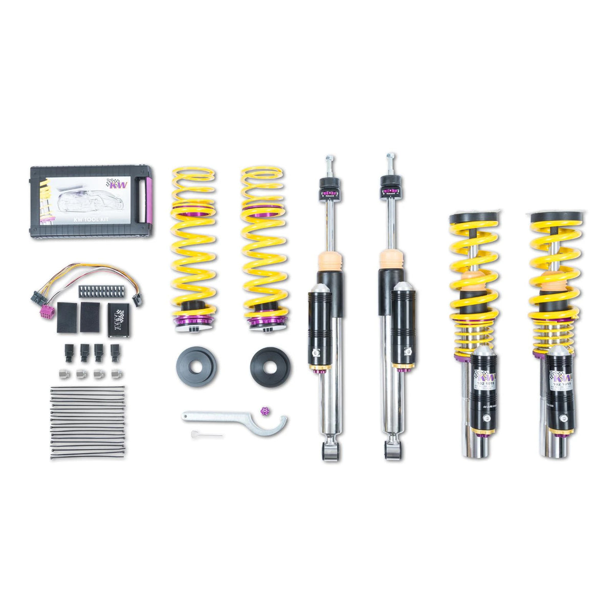 KW V4 Coilover Kit Bundle for 2014–2018 Audi RS7, part 3A71000K, image 1