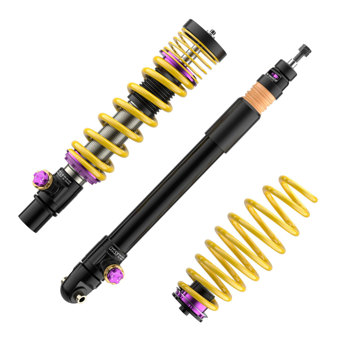 KW V4 Coilover Kit Bundle for 2021–2026 Audi RS6 Avant / Audi RS7 Sportback, part 3A7100CZ, image 2
