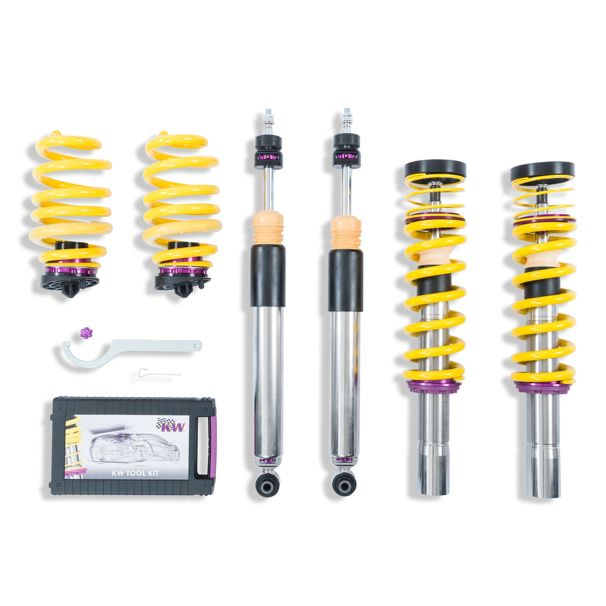 KW V3 Coilover Kit for 2018–2025 Audi S5 Sportback, part 352100BT, image 1