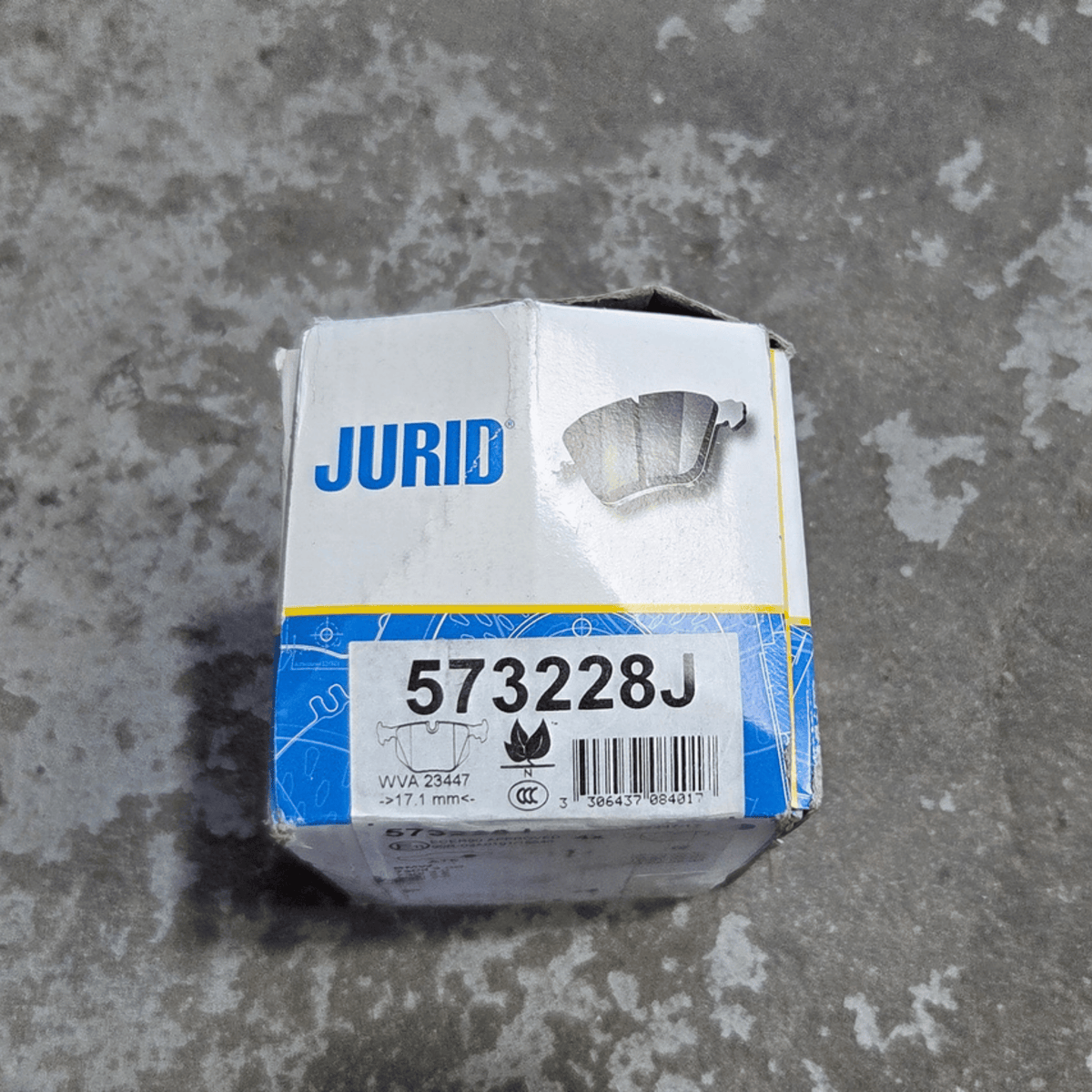 BMW Brake Pad Set - 34216776937 - Jurid 573228J – product detail view 3