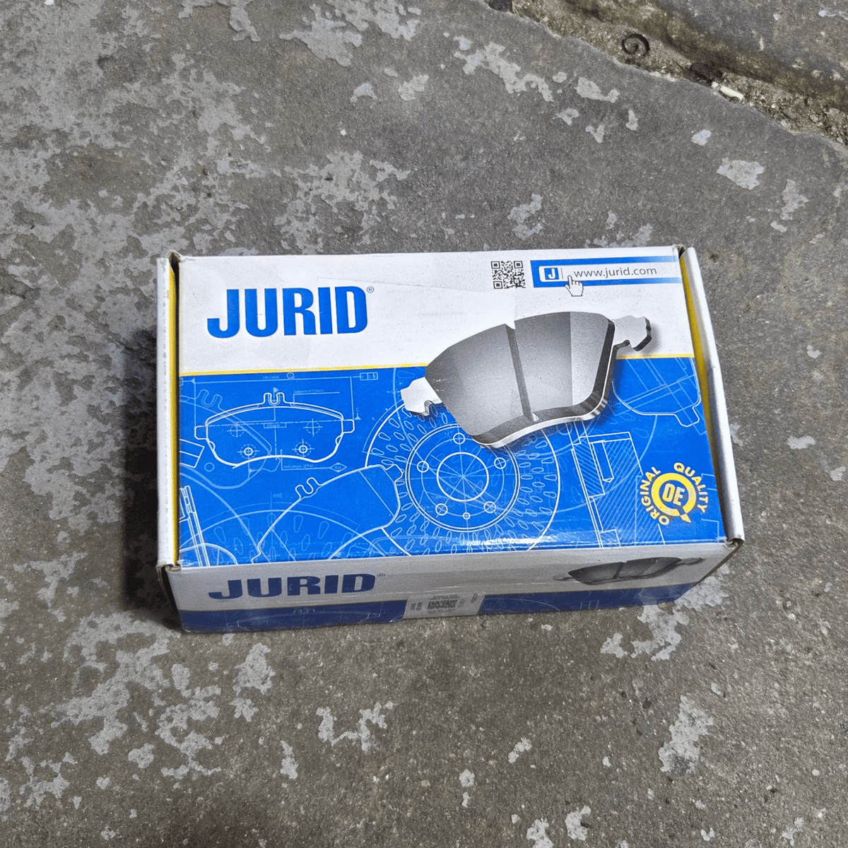 Jurid 573300J Disc Brake Pad Set – product detail view 3