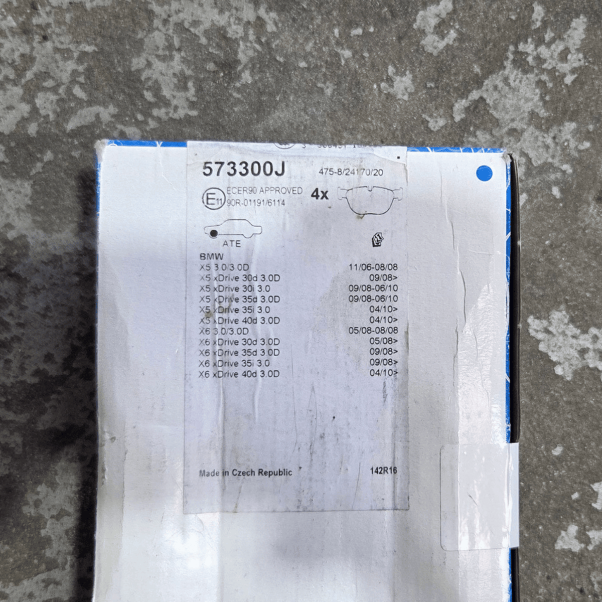 Jurid 573300J Disc Brake Pad Set – product detail view 2