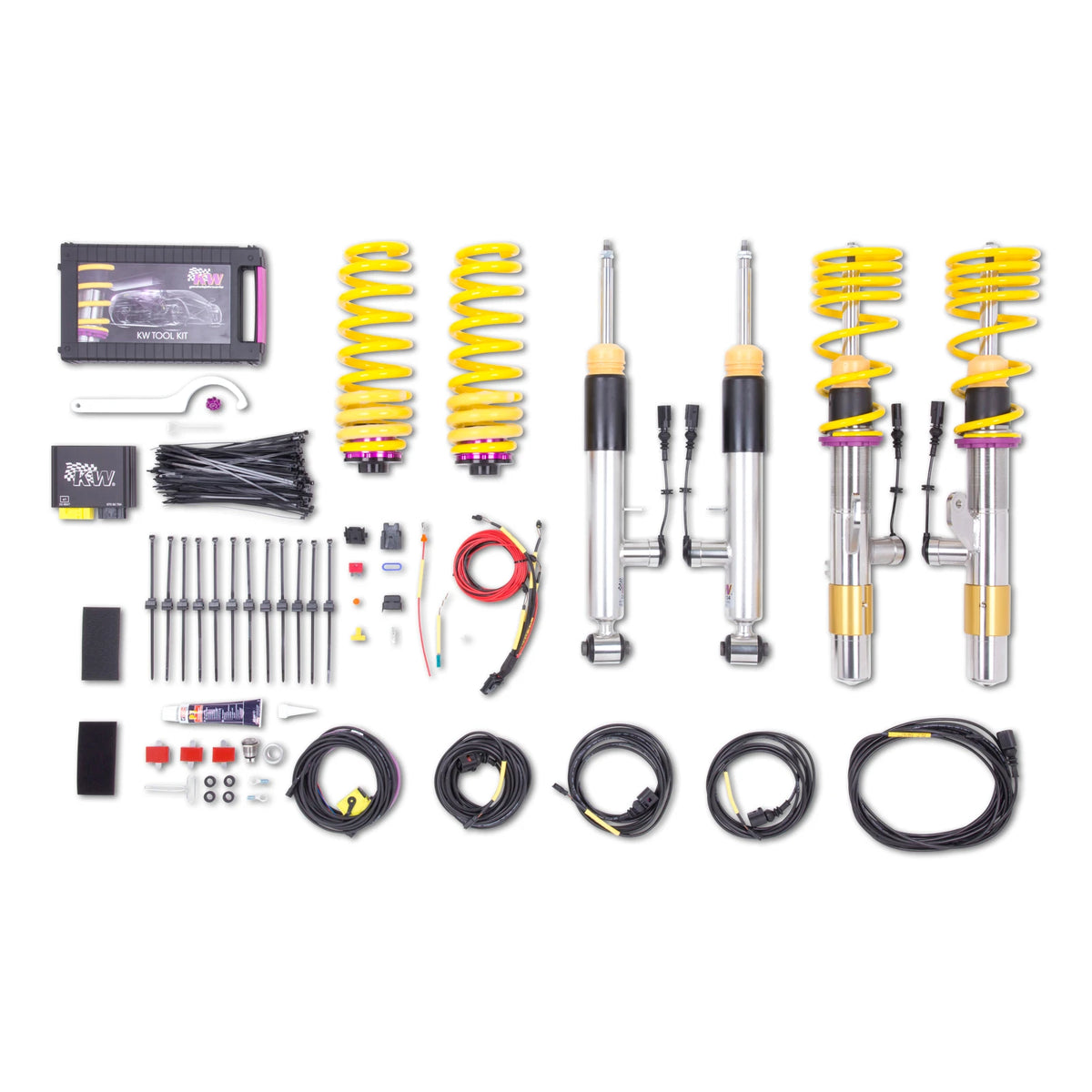 KW DDC ECU Coilover Kit for 2014–2021 BMW 228i / BMW 230i, part 39020015, image 1
