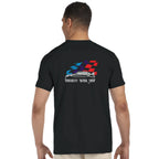 BMW Enthusiast in a Bavarian Werk Shop Tee Shirt