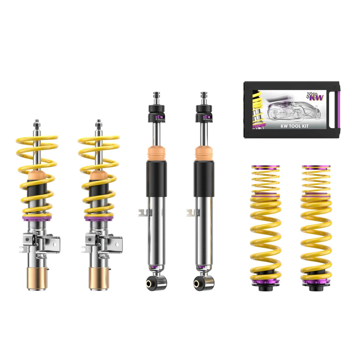 KW V3 Coilover Kit Bundle for 2019–2026 BMW Z4, part 352200CH, image 1