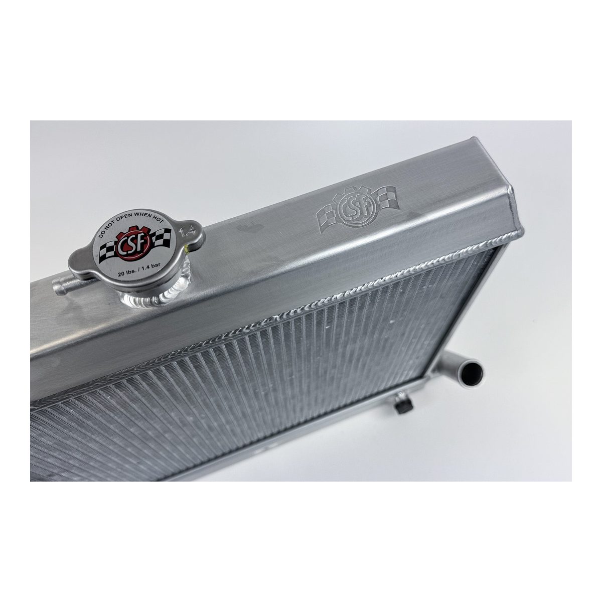 CSF BMW 2002/1602 High-Performance All-Aluminum Radiator - Silver – product detail view 4
