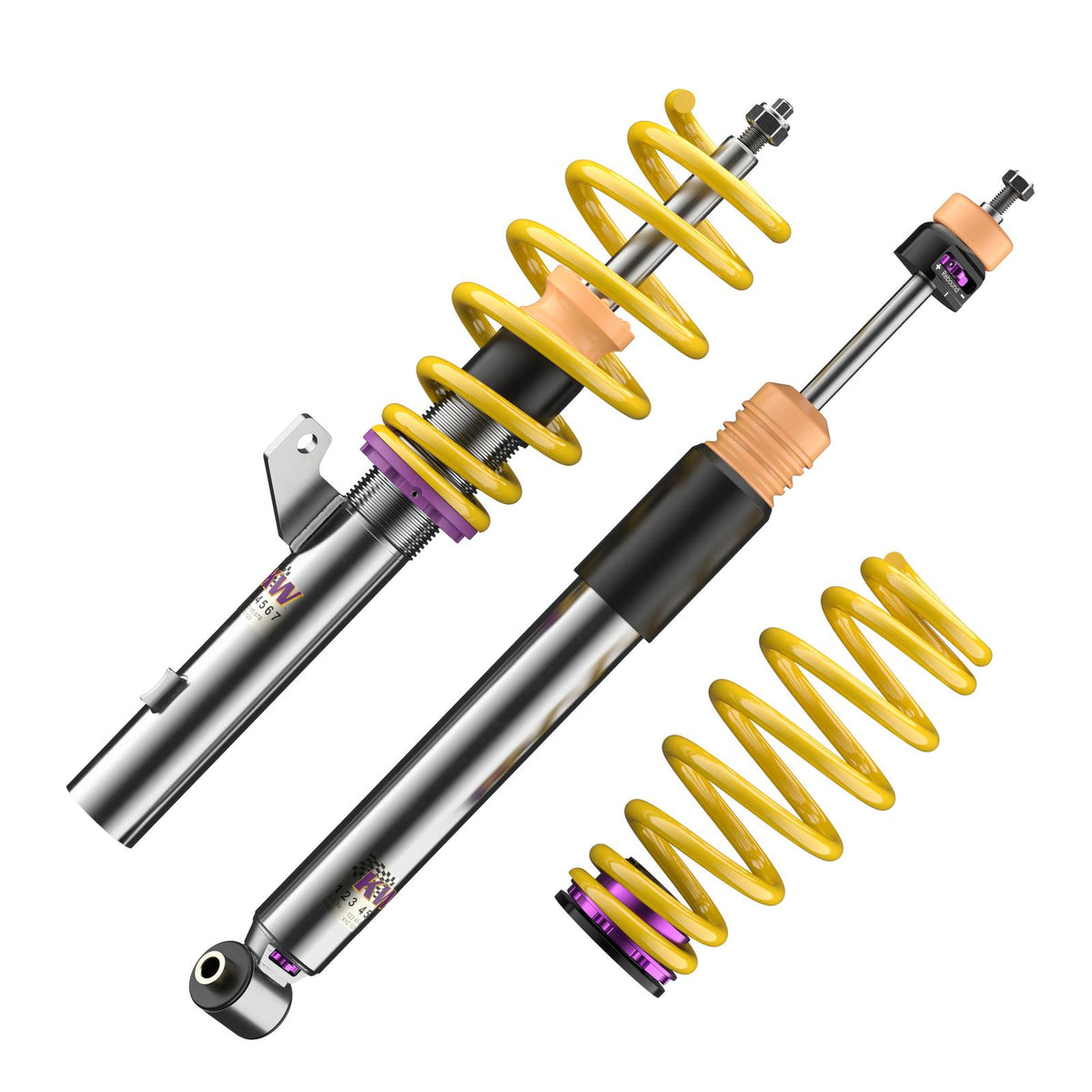 KW V3 Coilover Kit for 2022–2026 Audi A3, part 352800CJ, image 2
