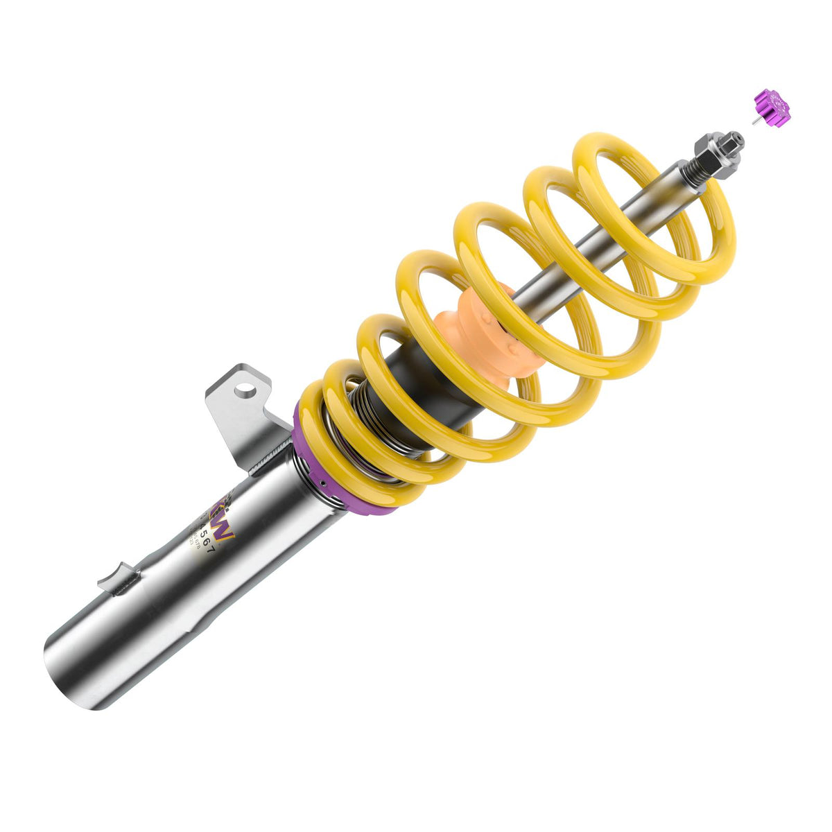 KW V3 Coilover Kit for 2022–2026 Audi A3, part 352800CT, image 3