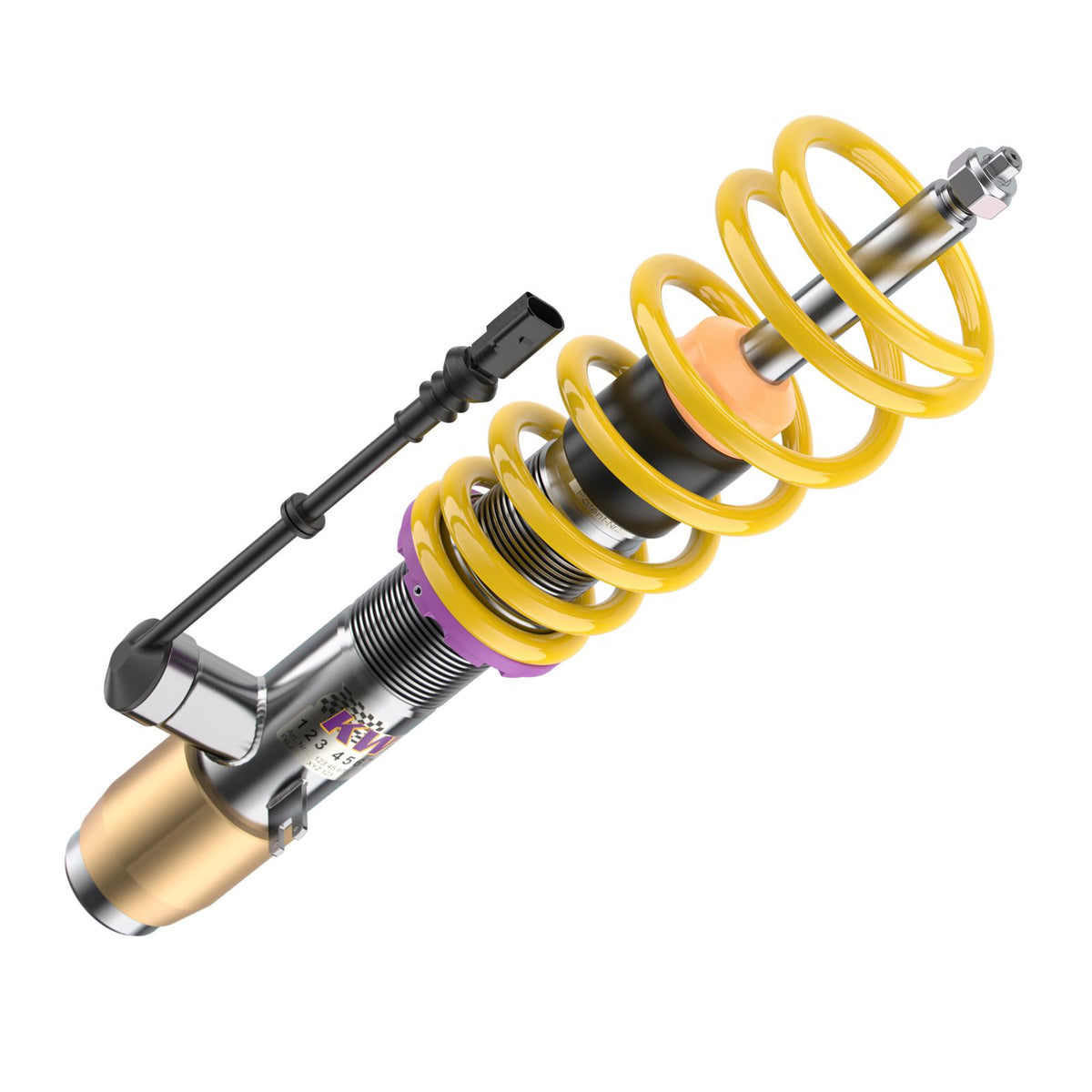 KW DDC ECU Coilover Kit for 2006–2013 Audi A3 Quattro, part 39010005, image 3