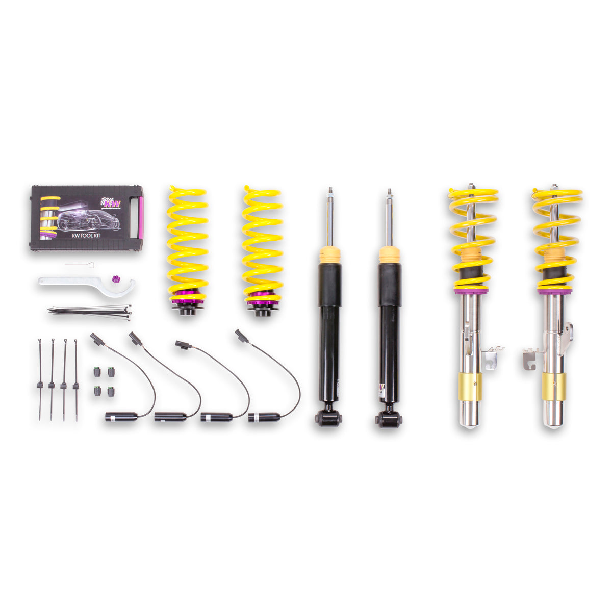 KW V2 Coilover Kit Bundle for 2012–2021 BMW 335i / BMW 228i / BMW 435i + More, part 1522000G, image 1