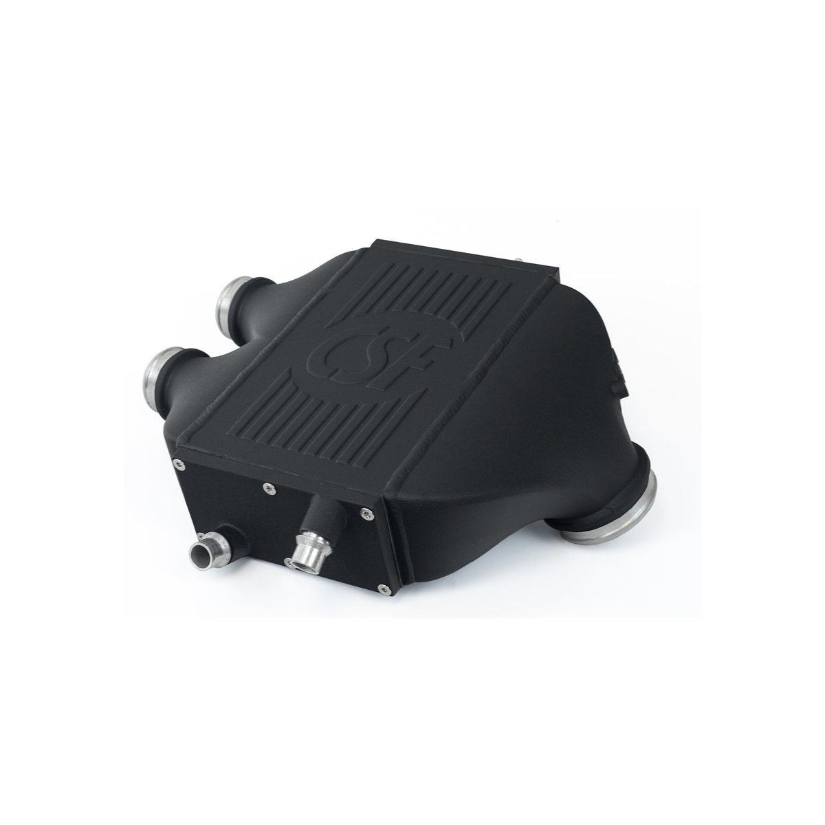 CSF F8X M3/M4/M2 Comp Top Mount Charge-Air-Cooler - Crinkle Black Finish – primary product view
