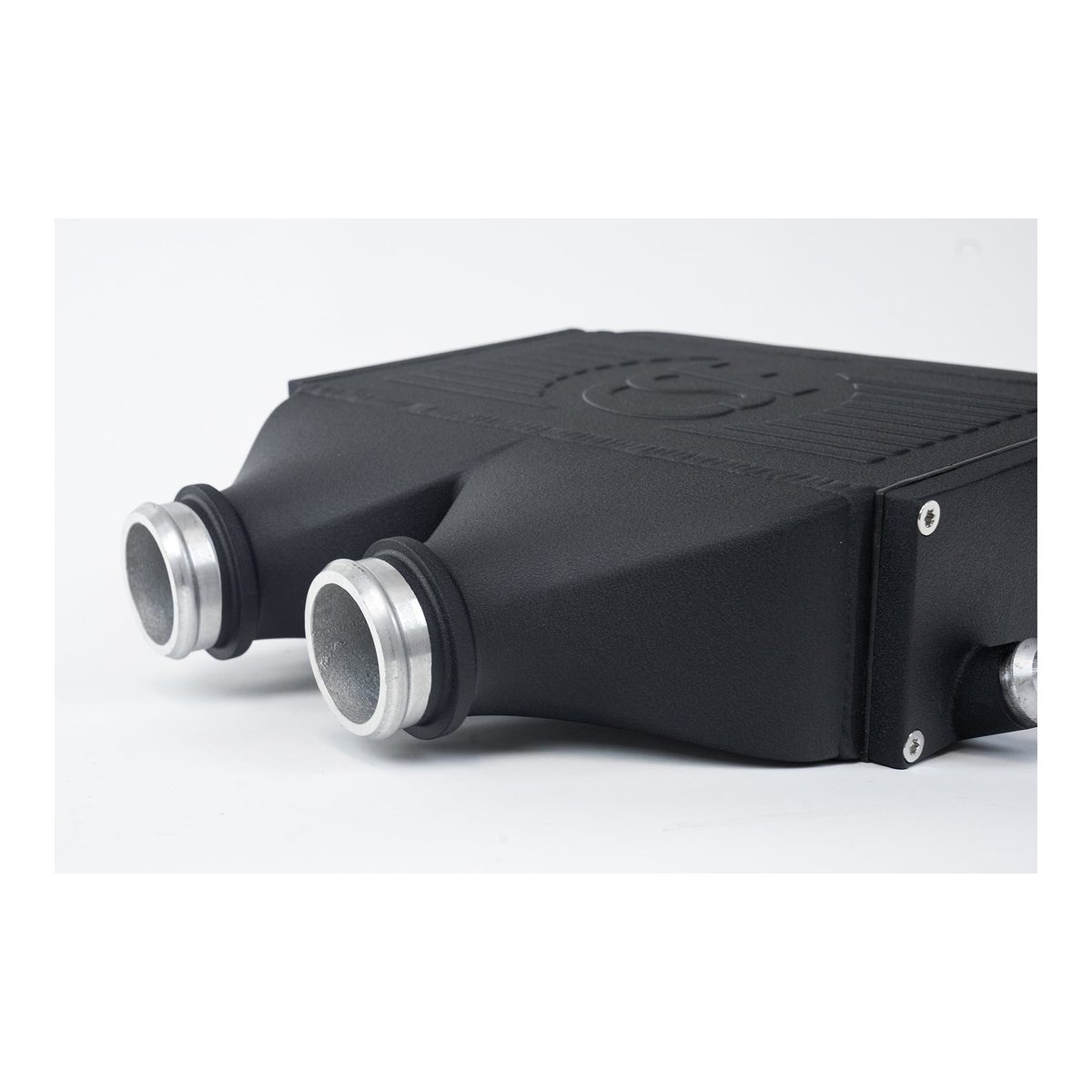 CSF F8X M3/M4/M2 Comp Top Mount Charge-Air-Cooler - Crinkle Black Finish – product detail view 3