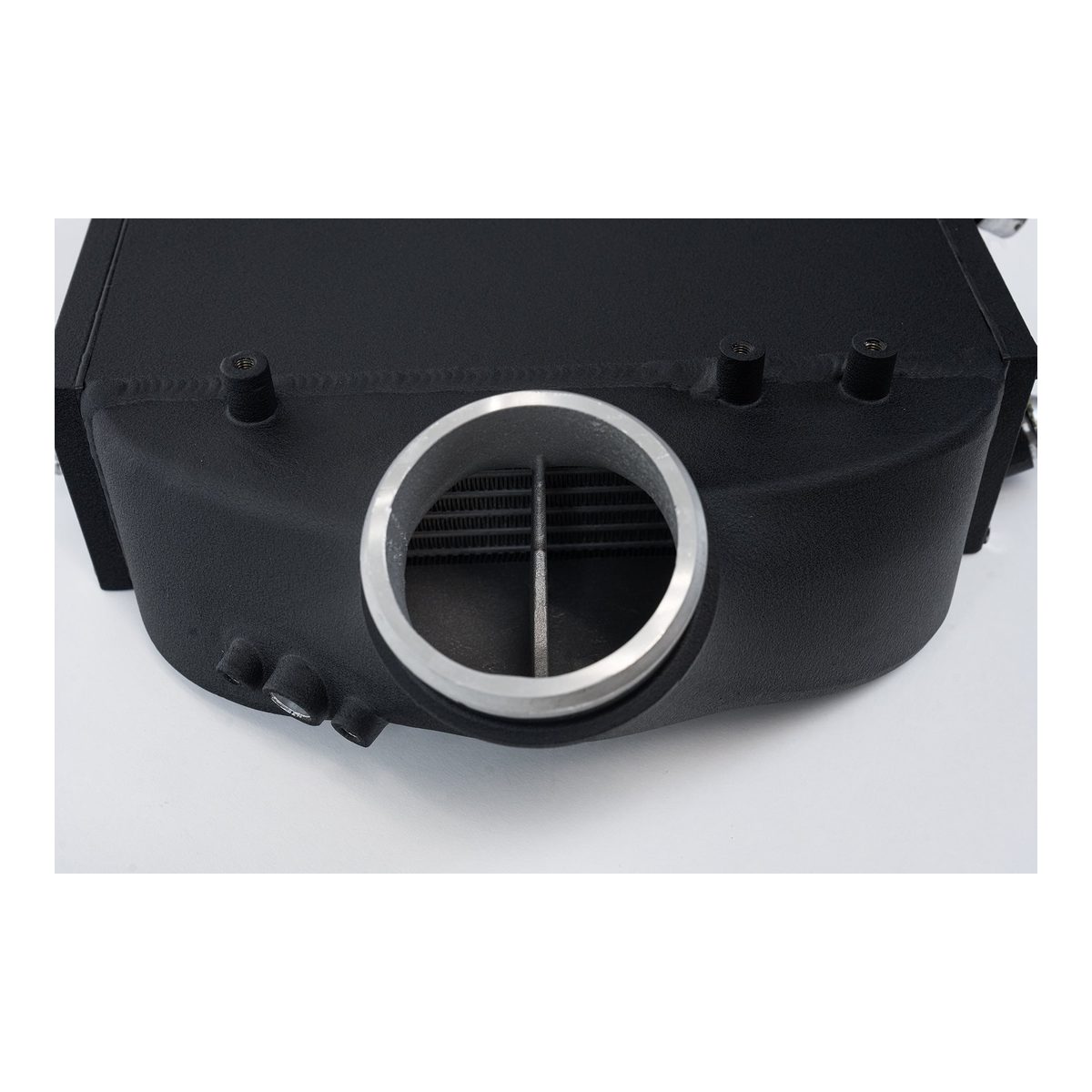 CSF F8X M3/M4/M2 Comp Top Mount Charge-Air-Cooler - Crinkle Black Finish – product detail view 5