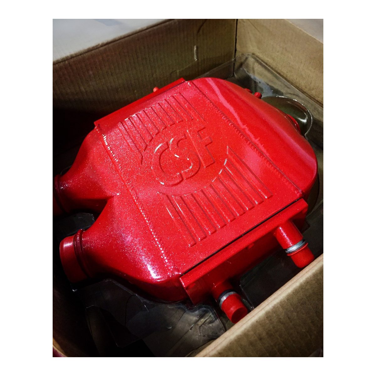 CSF F8X M3/M4/M2 Comp Top Mount Charge-Air-Cooler - Raw Finish – product detail view 18