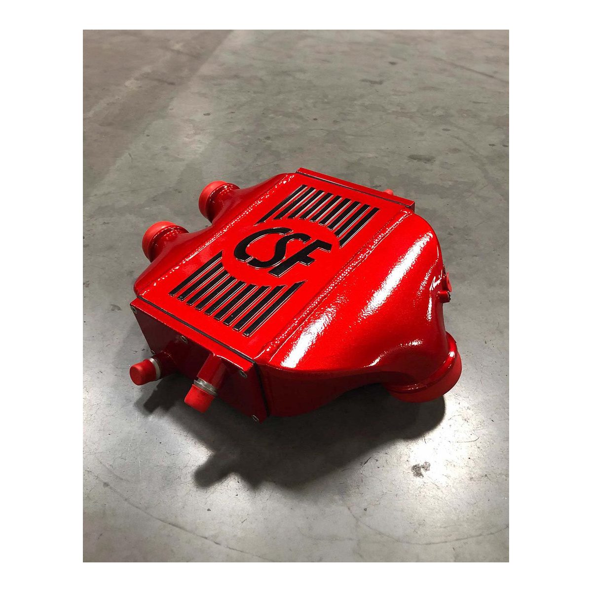 CSF F8X M3/M4/M2 Comp Top Mount Charge-Air-Cooler - Raw Finish – product detail view 19