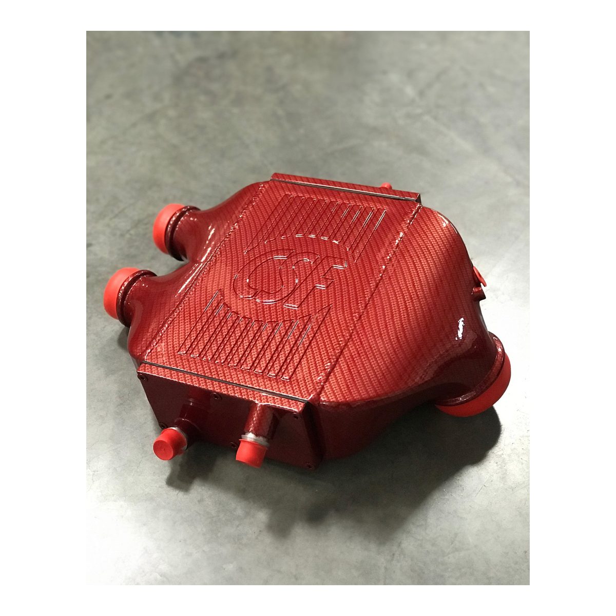 CSF F8X M3/M4/M2 Comp Top Mount Charge-Air-Cooler - Raw Finish – product detail view 21