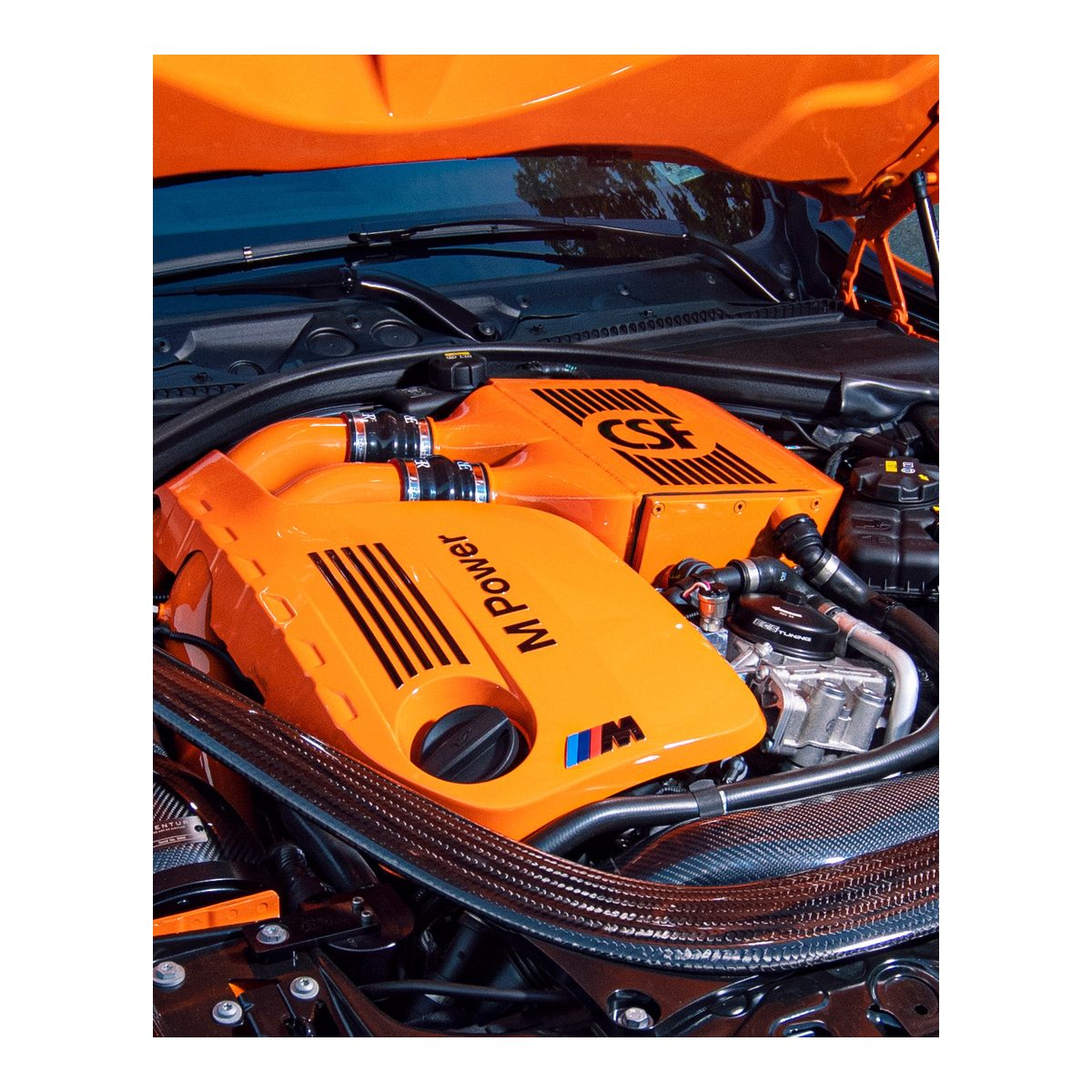 CSF F8X M3/M4/M2 Comp Top Mount Charge-Air-Cooler - Raw Finish – product detail view 23