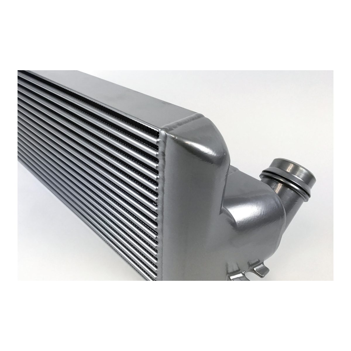CSF BMW F87 M2/F3X/F2X (N55) High-Performance Stepped Core Intercooler - Silver – product detail view 3