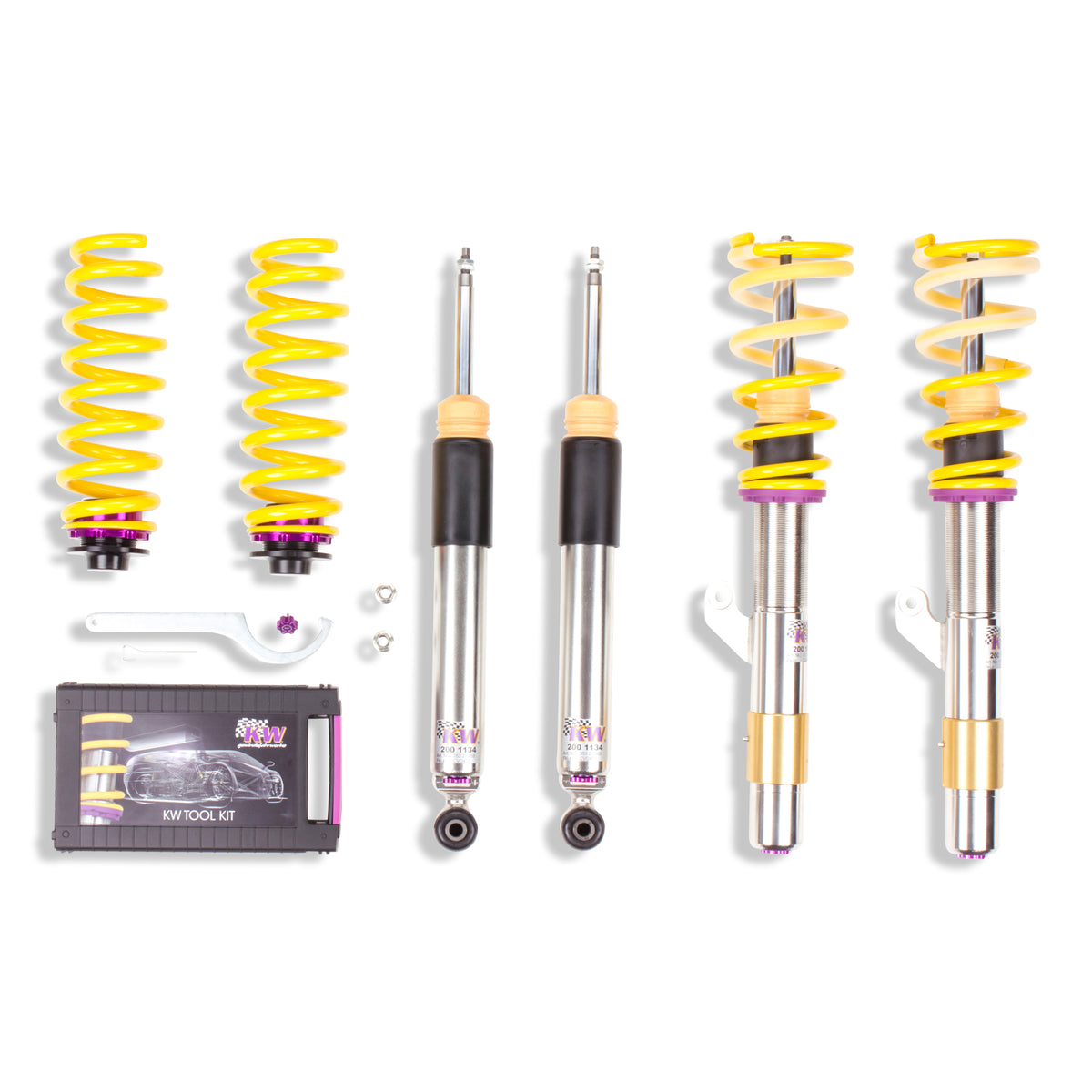 KW V3 Coilover Kit for 2012–2021 BMW 335i / BMW 228i / BMW 435i + More, part 3522000F, image 1