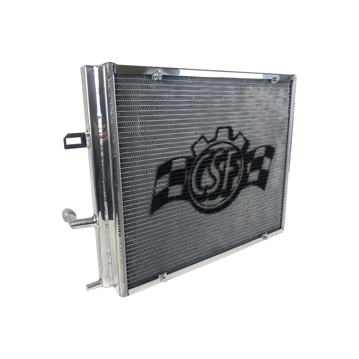 CSF BMW F3X/F2X B58/B48 Triple-Pass Heat Exchanger w/Rock Guard - Silver – primary product view