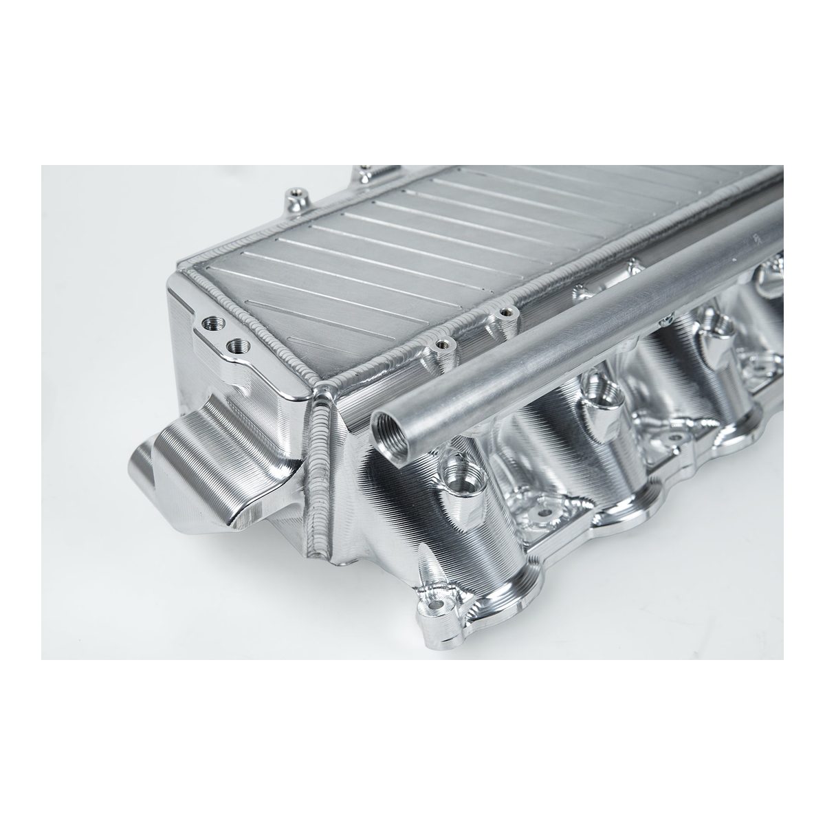 CSF A90 Supra/BMW B58 Charge-Air Cooler Manifold - Raw Billet – product detail view 2