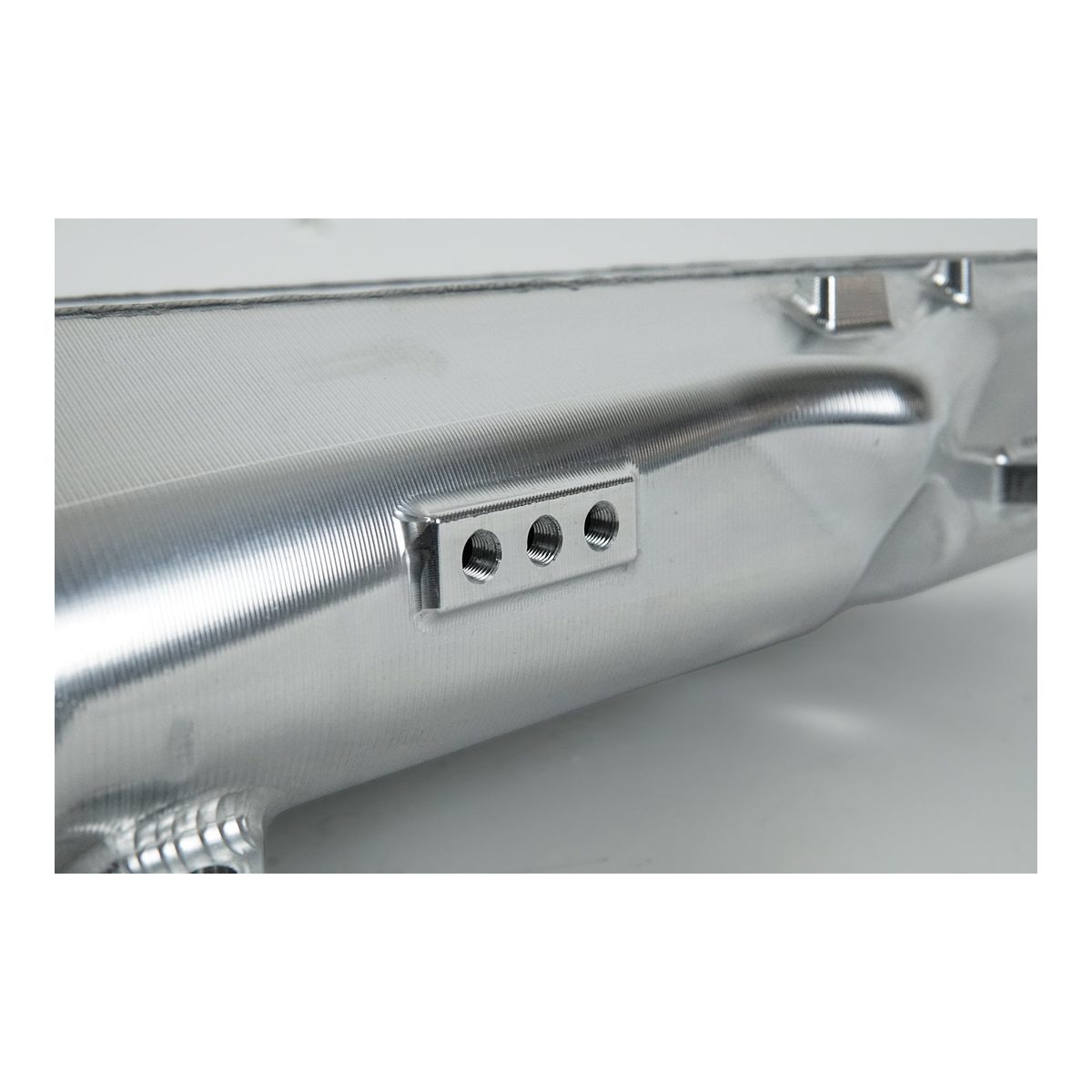 CSF A90 Supra/BMW B58 Charge-Air Cooler Manifold - Raw Billet – product detail view 4