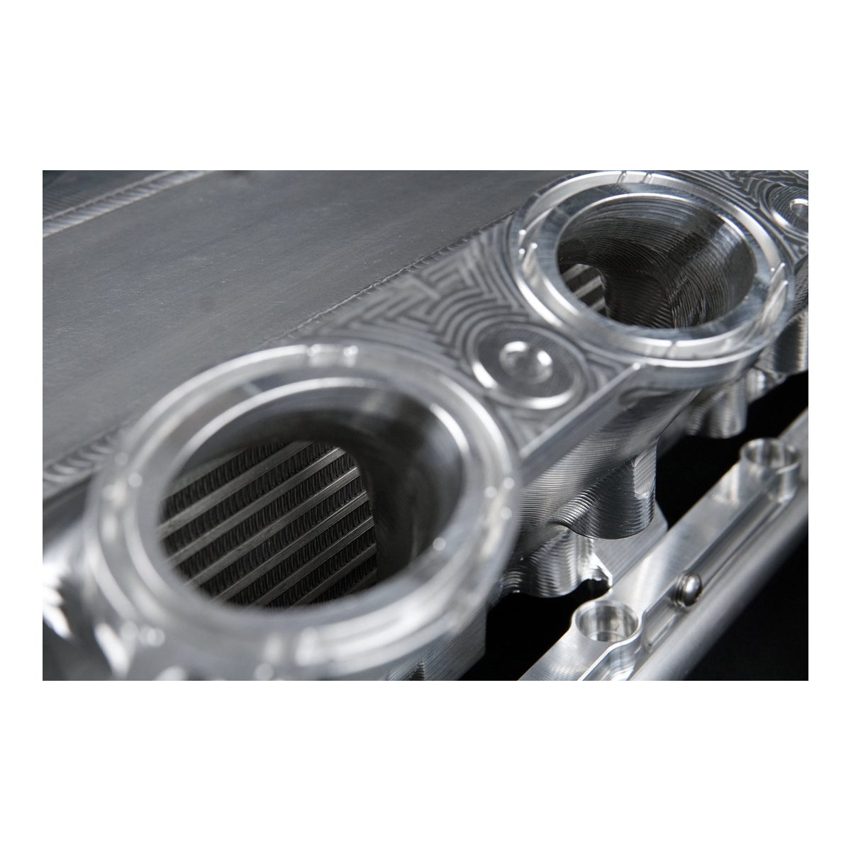 CSF A90 Supra/BMW B58 Charge-Air Cooler Manifold - Raw Billet – product detail view 5