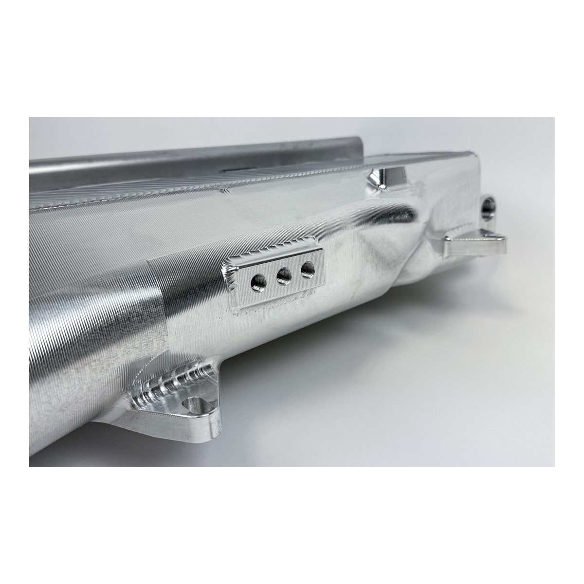CSF BMW Gen 1 B58 Charge Air Cooler Manifold - Raw Billet – product detail view 4