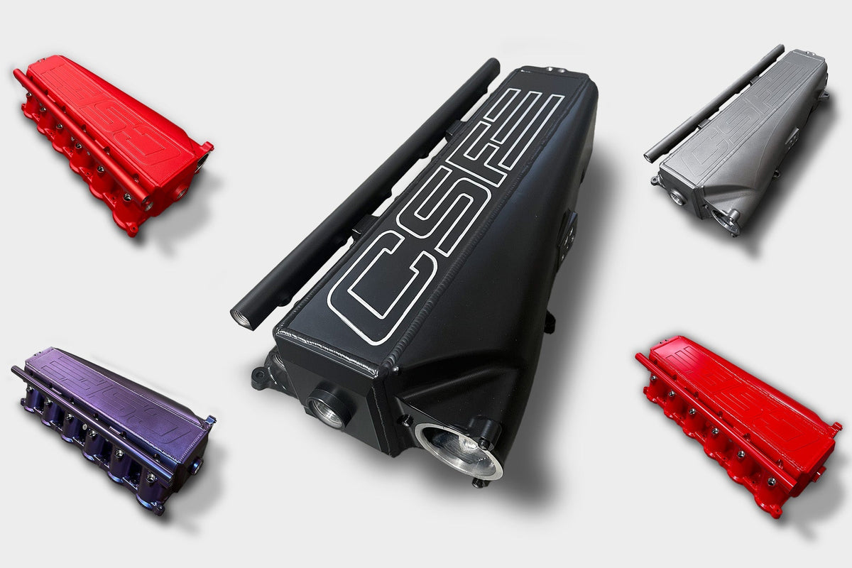 CSF BMW Gen 2 B58 Race X Charge Air Cooler Manifold - Custom Finish – primary product view