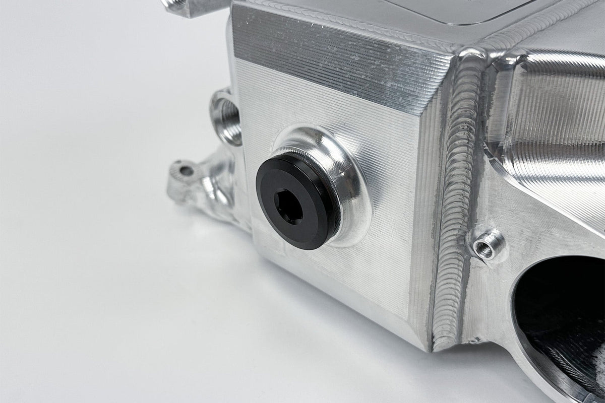 CSF BMW Gen 2 B58 Race X Charge Air Cooler Manifold - Raw Billet – product detail view 2
