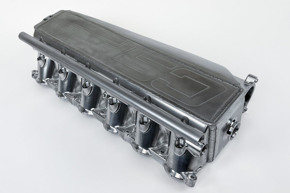 CSF BMW Gen 2 B58 Race X Charge Air Cooler Manifold - Custom Finish – product detail view 3