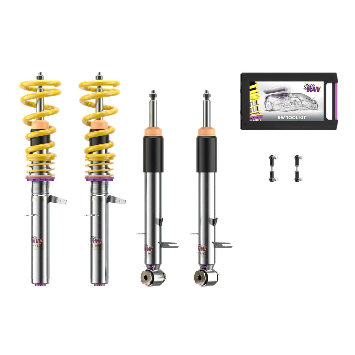 KW V3 Coilover Kit for 2014–2019 BMW X5 / BMW X6, part 352200AL, image 1
