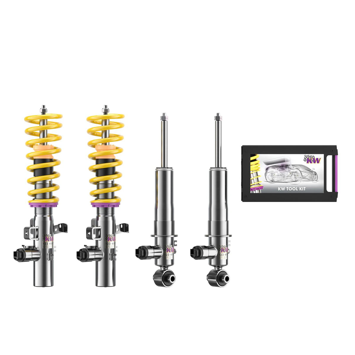 KW DDC P&P Coilover Kit for 2022–2026 BMW i4, part 39020054, image 1