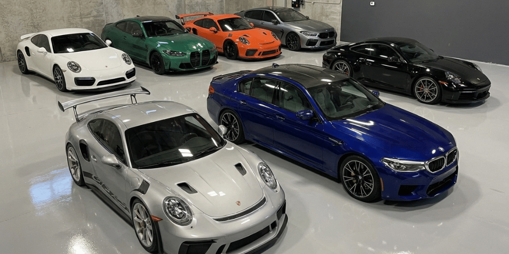 BMW Collection in warehouse