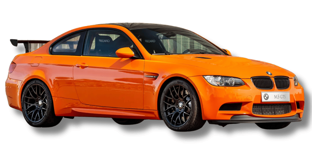 BMW E92 M3 GTS in Orange
