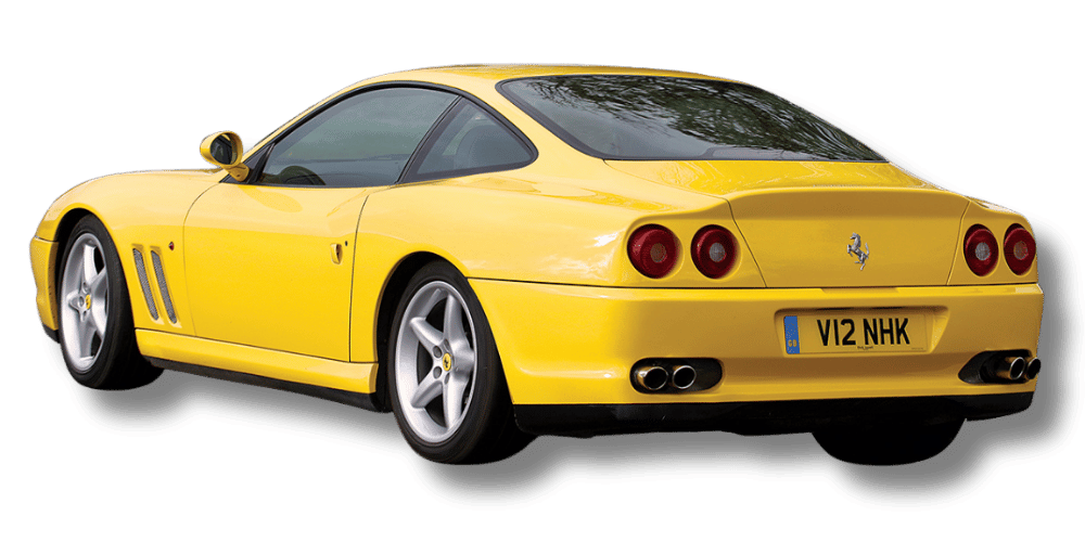 Ferrari 550 Maranello in Yellow