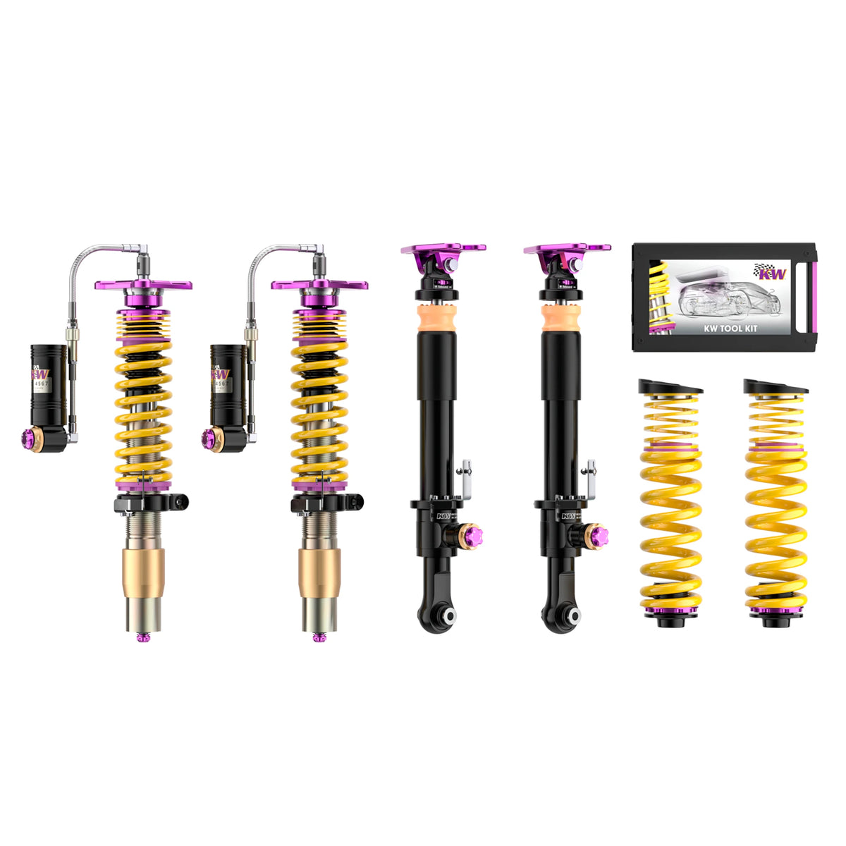 KW V4 Clubsport Bundle for 2021–2026 BMW M3 / BMW M4 / BMW M2, part 397202EB, image 1